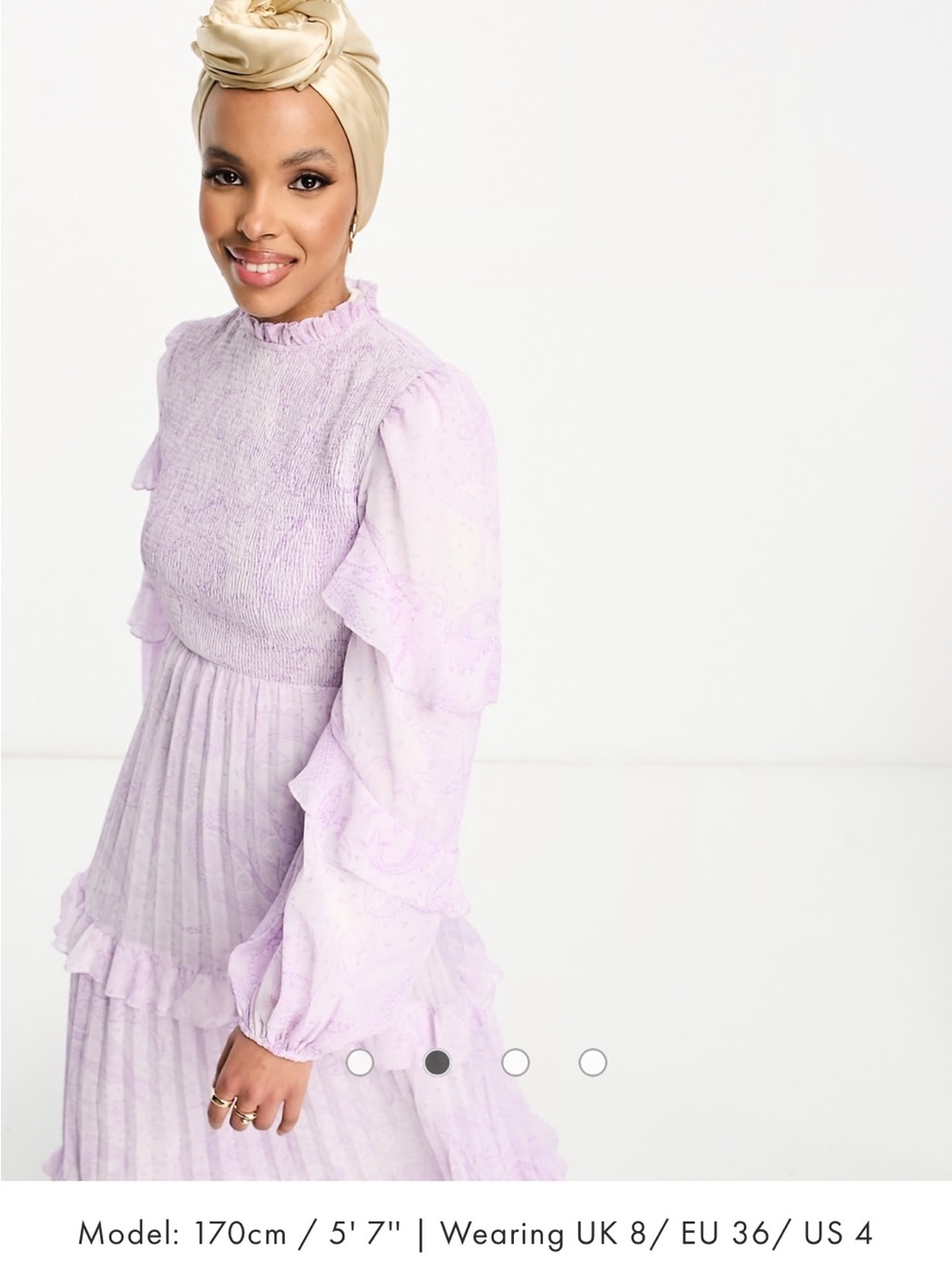 ASOS Ruffle Tiered Maxi Dress - Picture 2 of 2